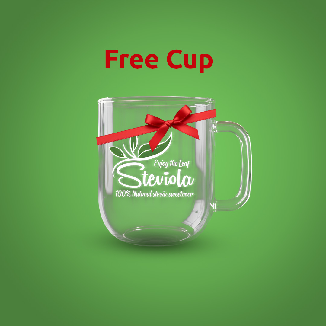 2steviola cup Gift Free Cup