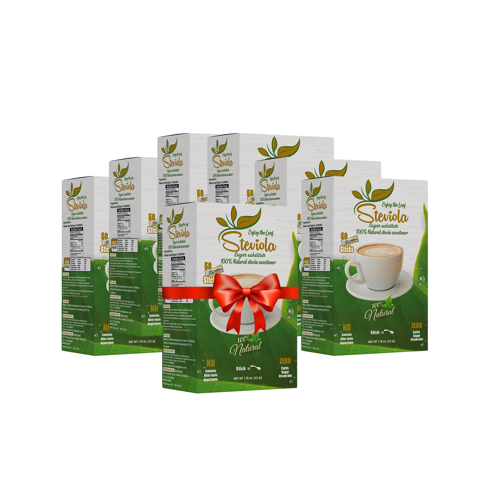 6+1 steviola 50 packets offer 6 Steviola Packets (1tsp) +1 Free
